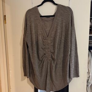 Chic Taupe Women's Blouse